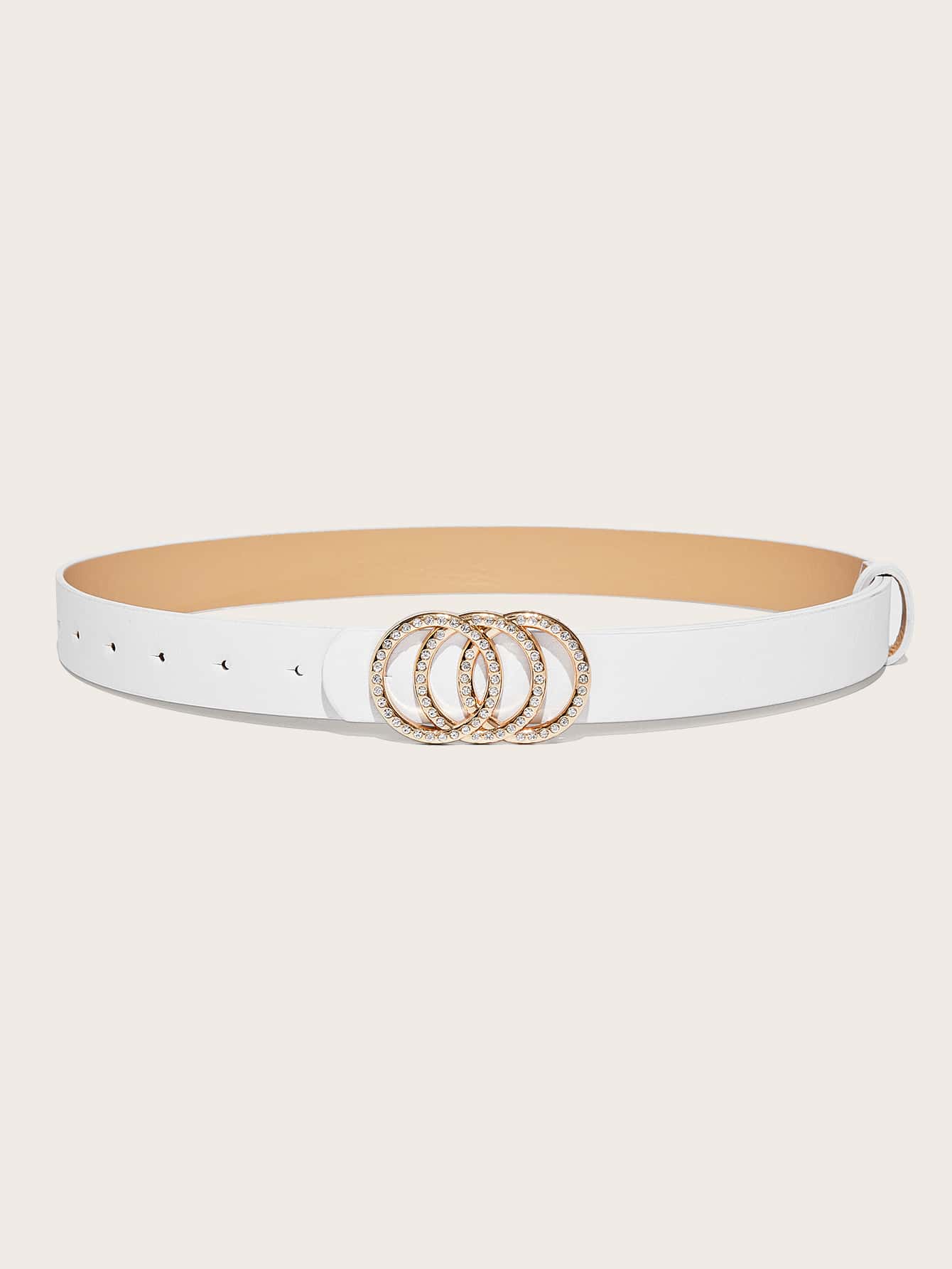 ROUND RHINESTONE BELT