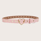 PINK HEART BELT