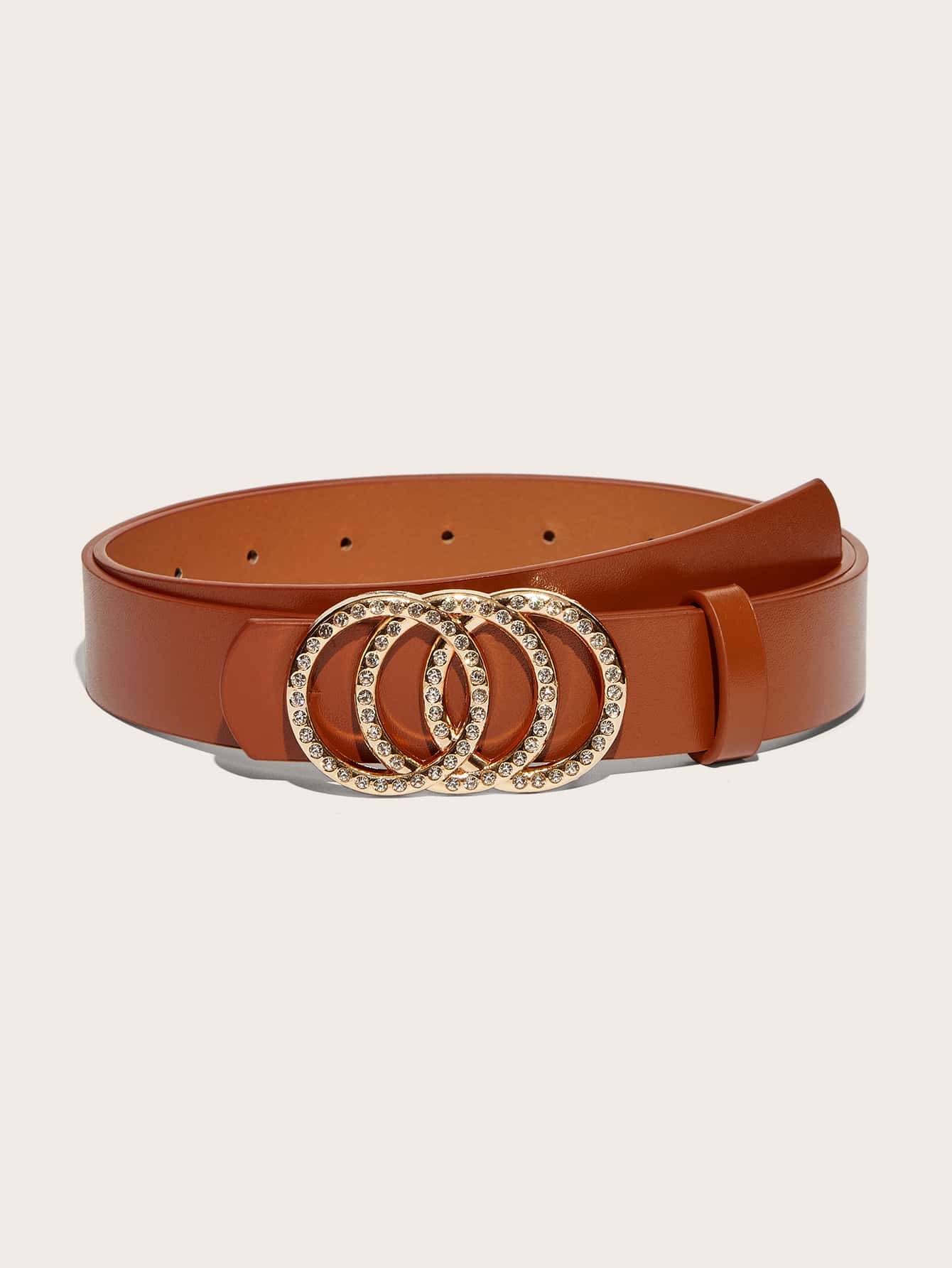 ROUND RHINESTONE BELT